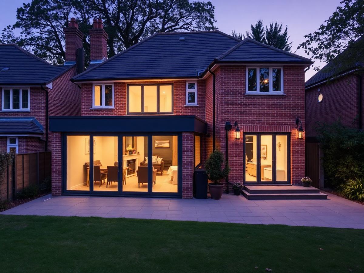 Double-storey rear in Ealing