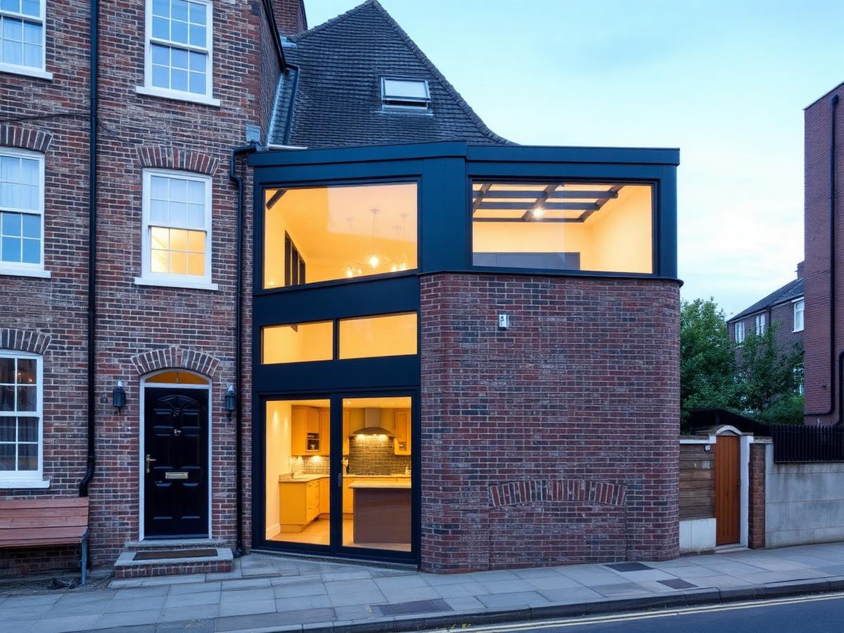 Side return + kitchen in Hackney